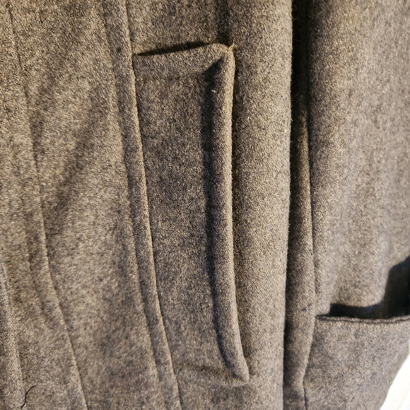 Sz M Vtg Anne Klein 55% wool double breasted coat - Picture 5 of 16